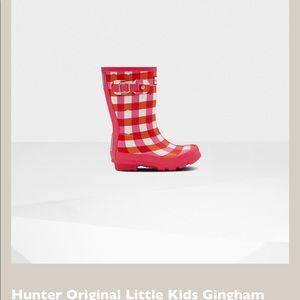 Original Gingham Waterproof Rain Boot
HUNTER